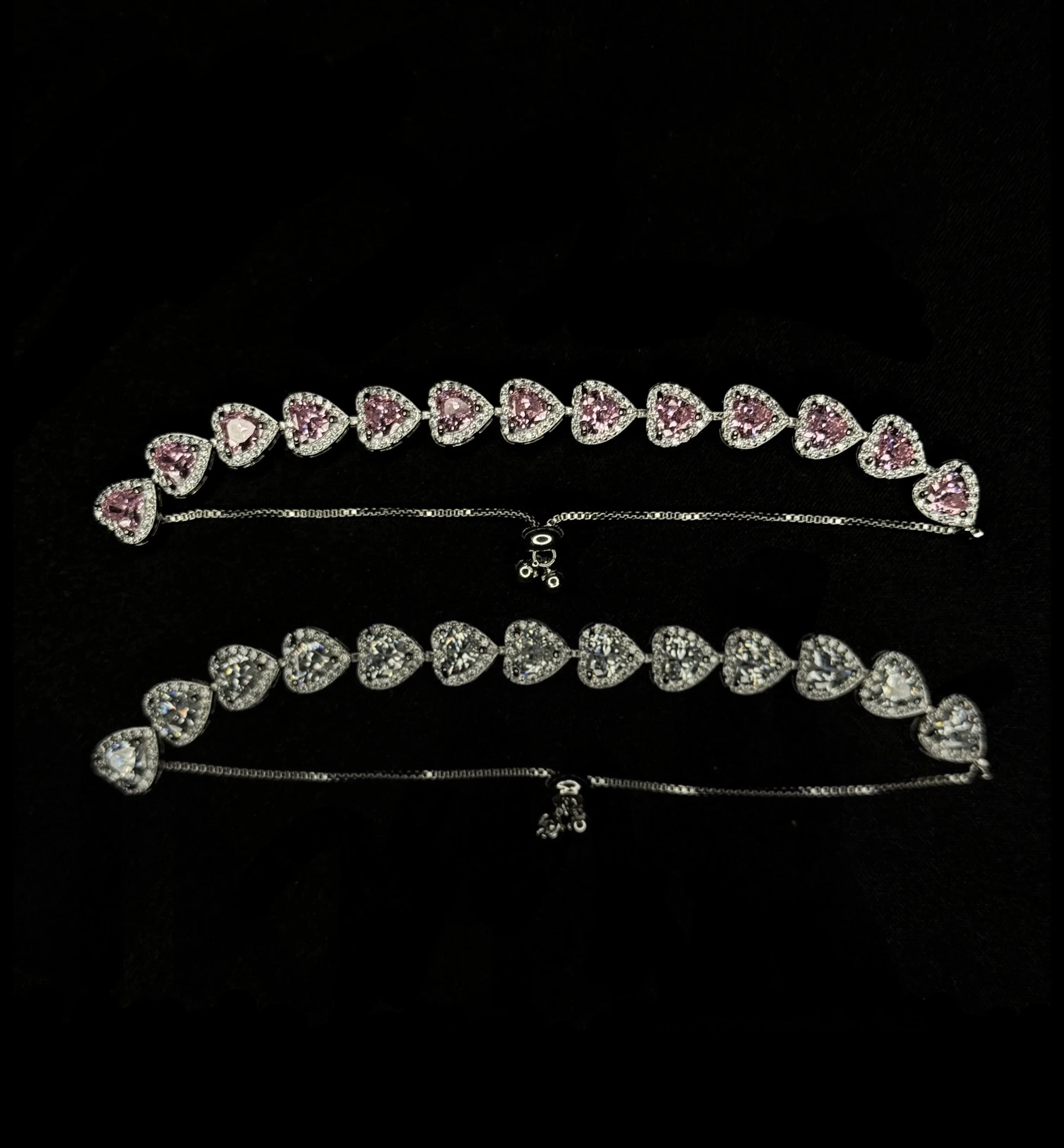'Heart Crystal' Bracciale