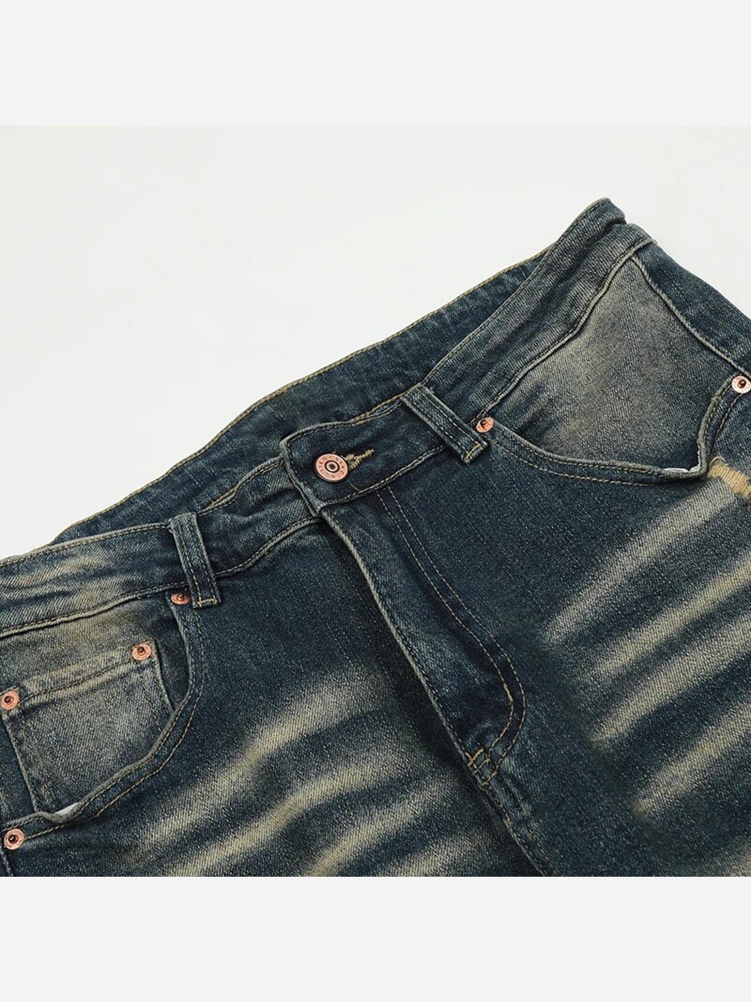 Jeans With Ripped Design - Strada Fashion