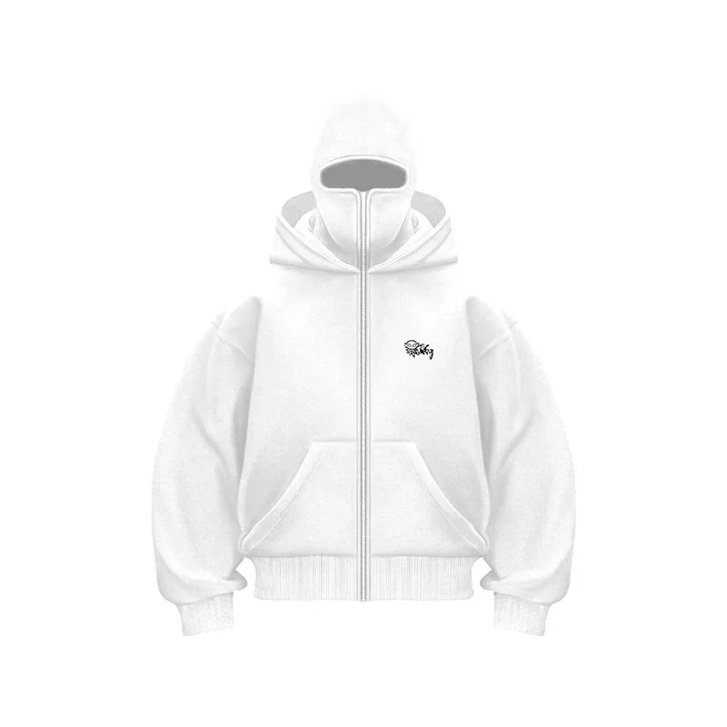 'Bivak' Zipped Hoodie - Strada Fashion