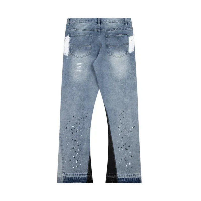 American Retro Washed Denim Jeans