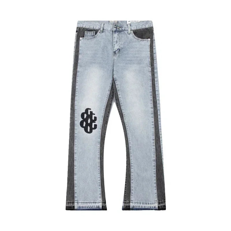 American Retro Washed Denim Jeans