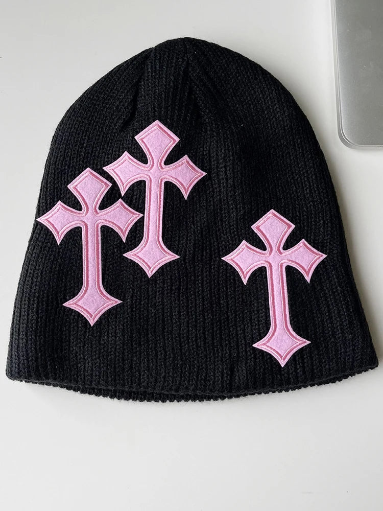 'Crossed' Beanie - Strada Fashion