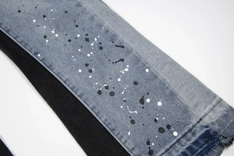 American Retro Washed Denim Jeans