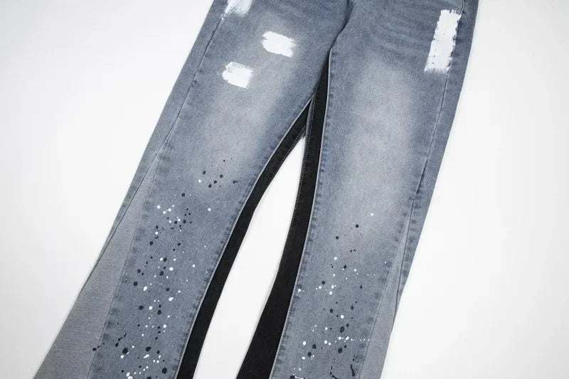 American Retro Washed Denim Jeans
