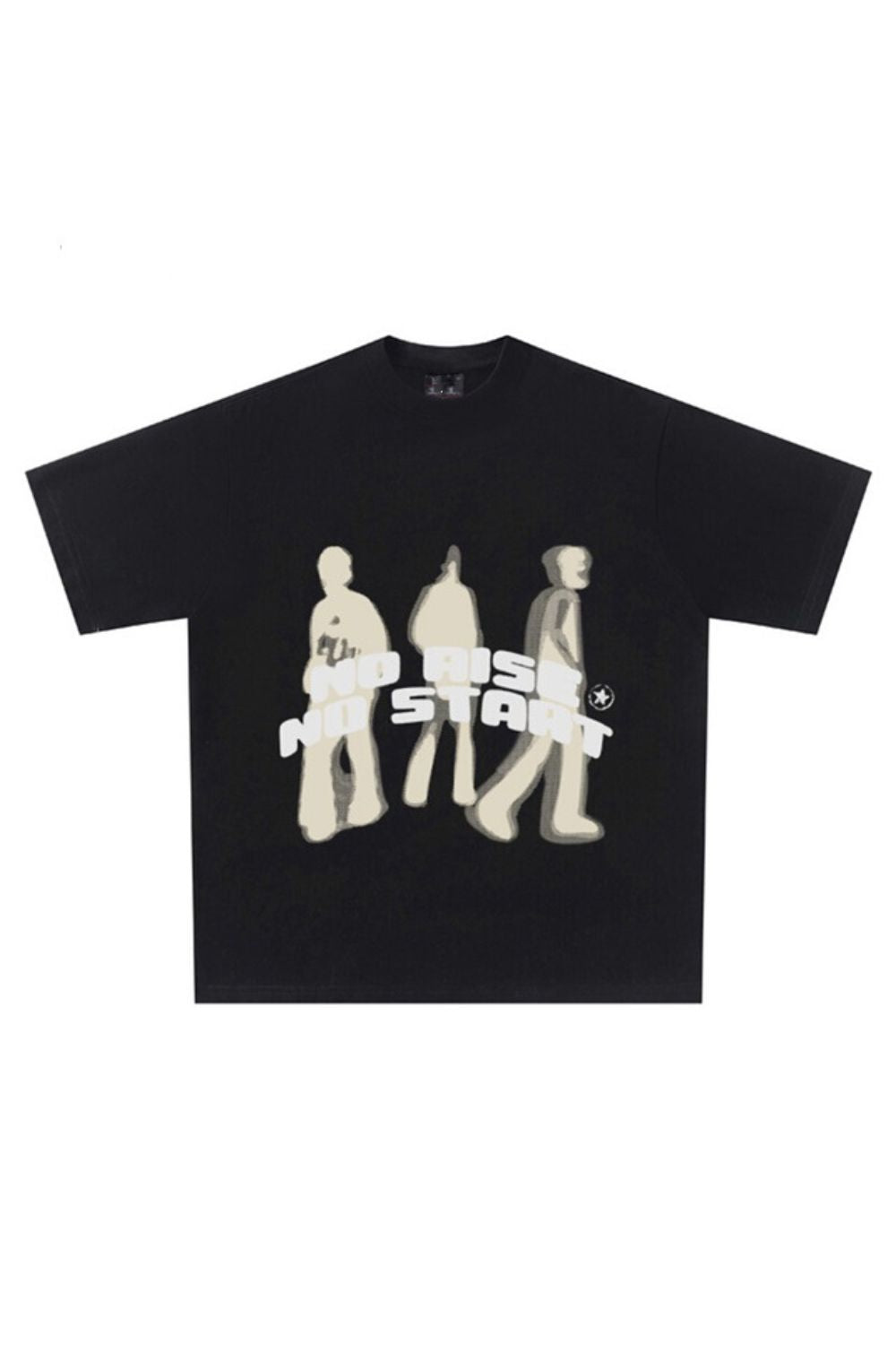 'No Rise No Start' Graphic T-shirt