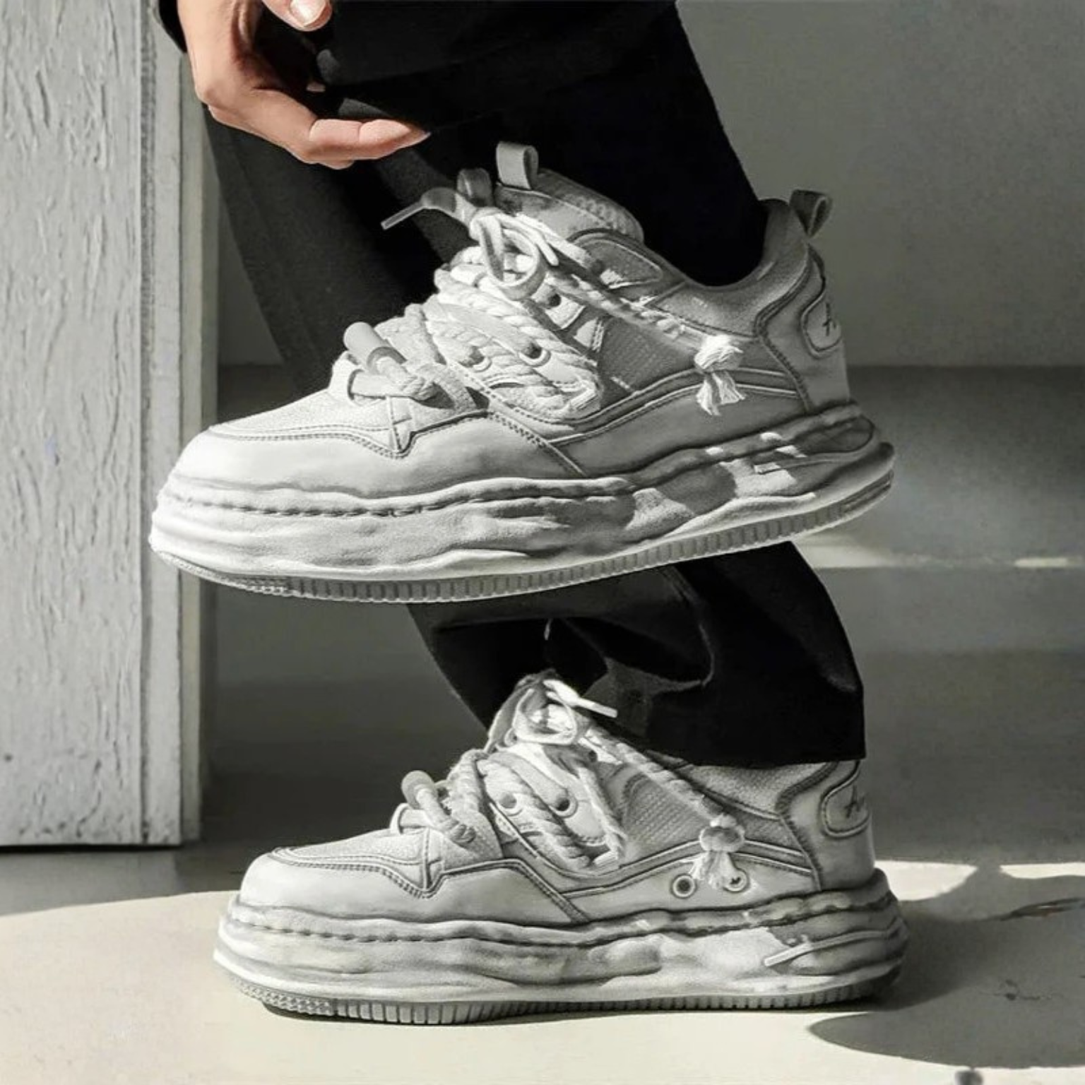 Cord Lace Sneaker