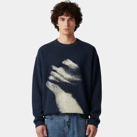 'Distorted' Knit