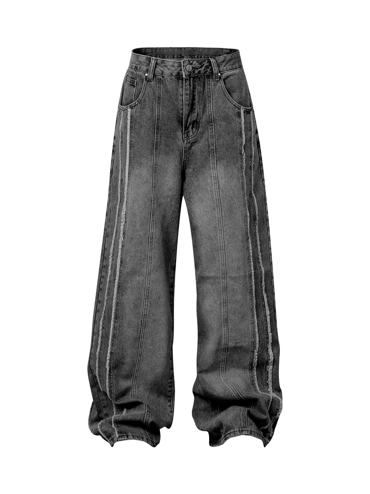 Jeans baggy effetto vissuto