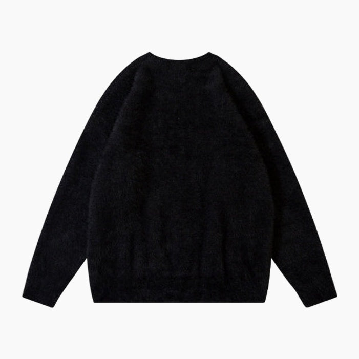 'Tribal' Knitted Sweater - Apricot