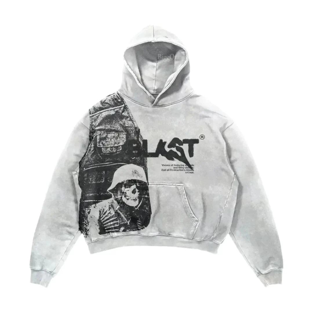'Blast' Streetwear Hoodie - Strada Fashion