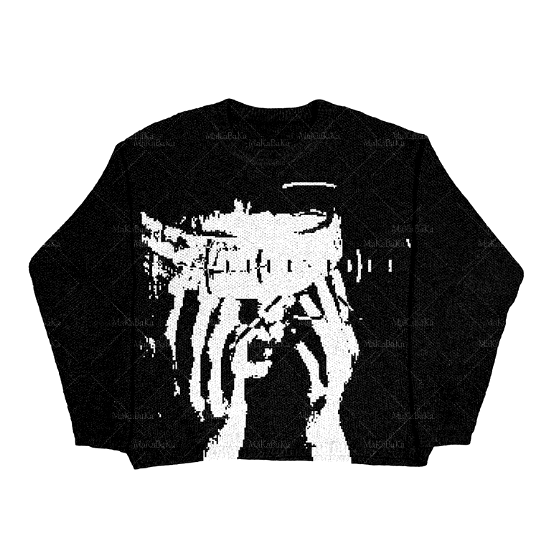 'Blown' Knitted Sweater - Strada Fashion