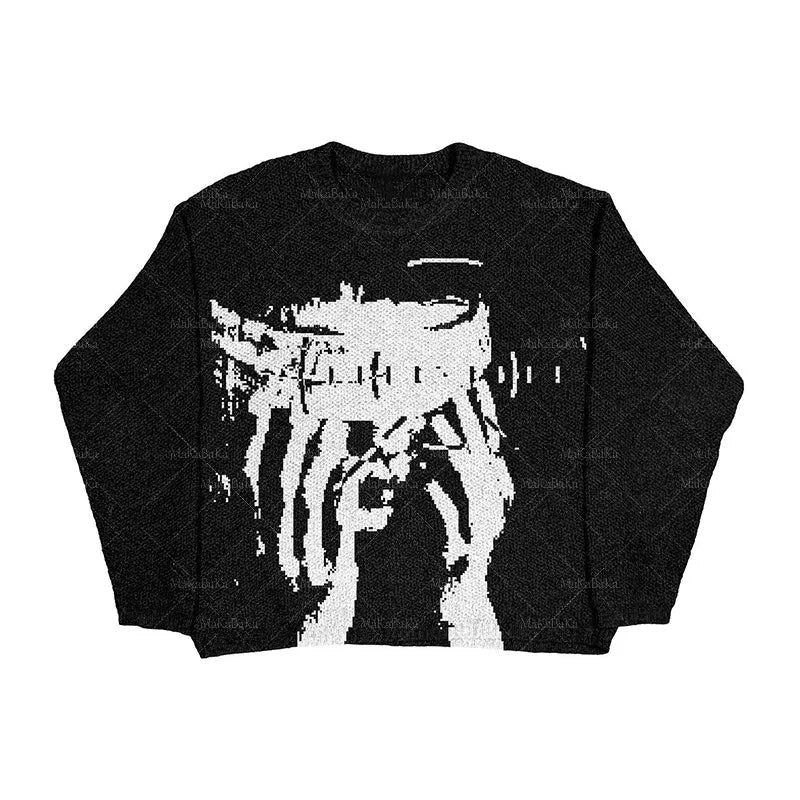 'Blown' Knitted Sweater - Strada Fashion