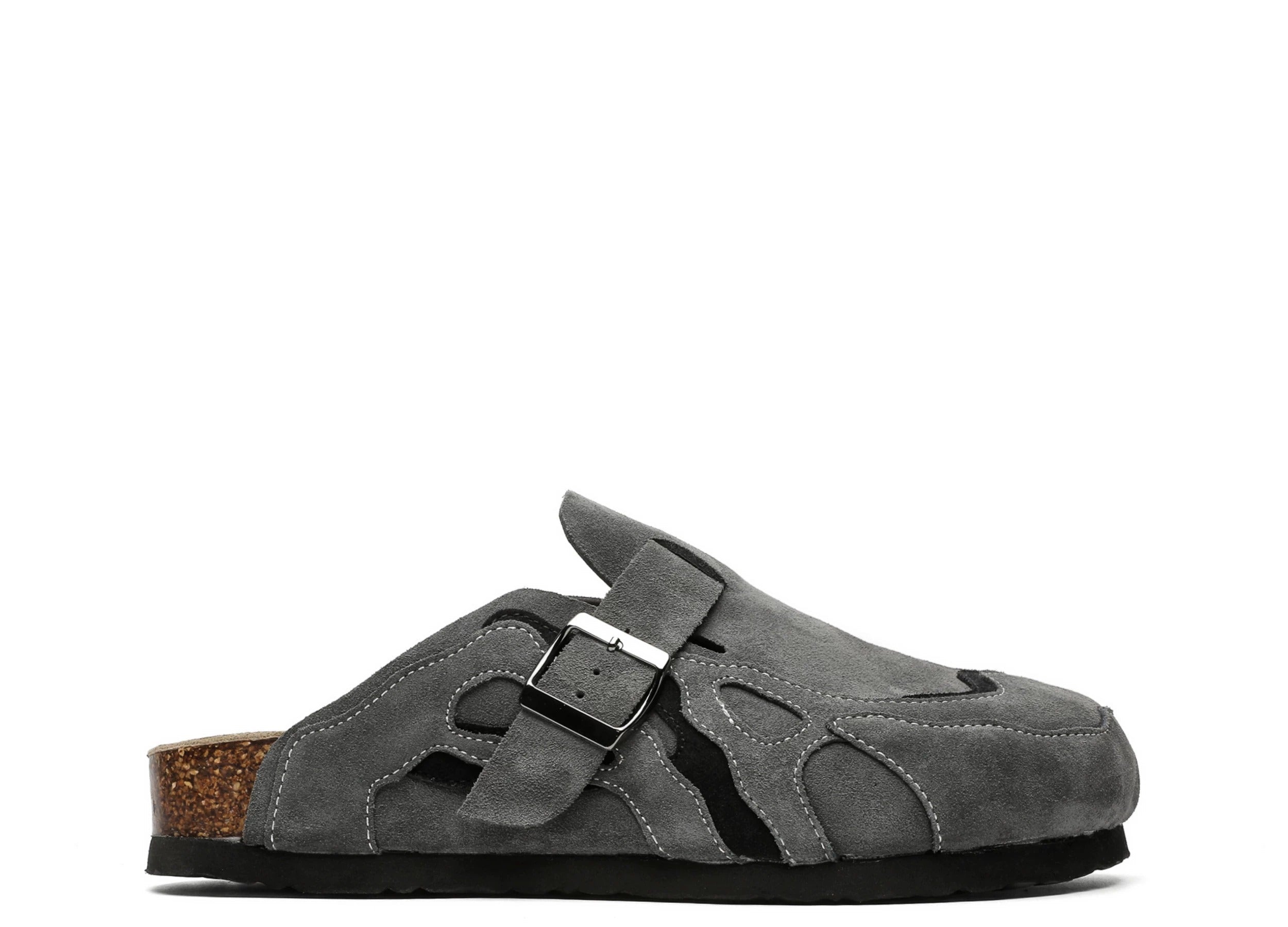 Flame Suede Clog