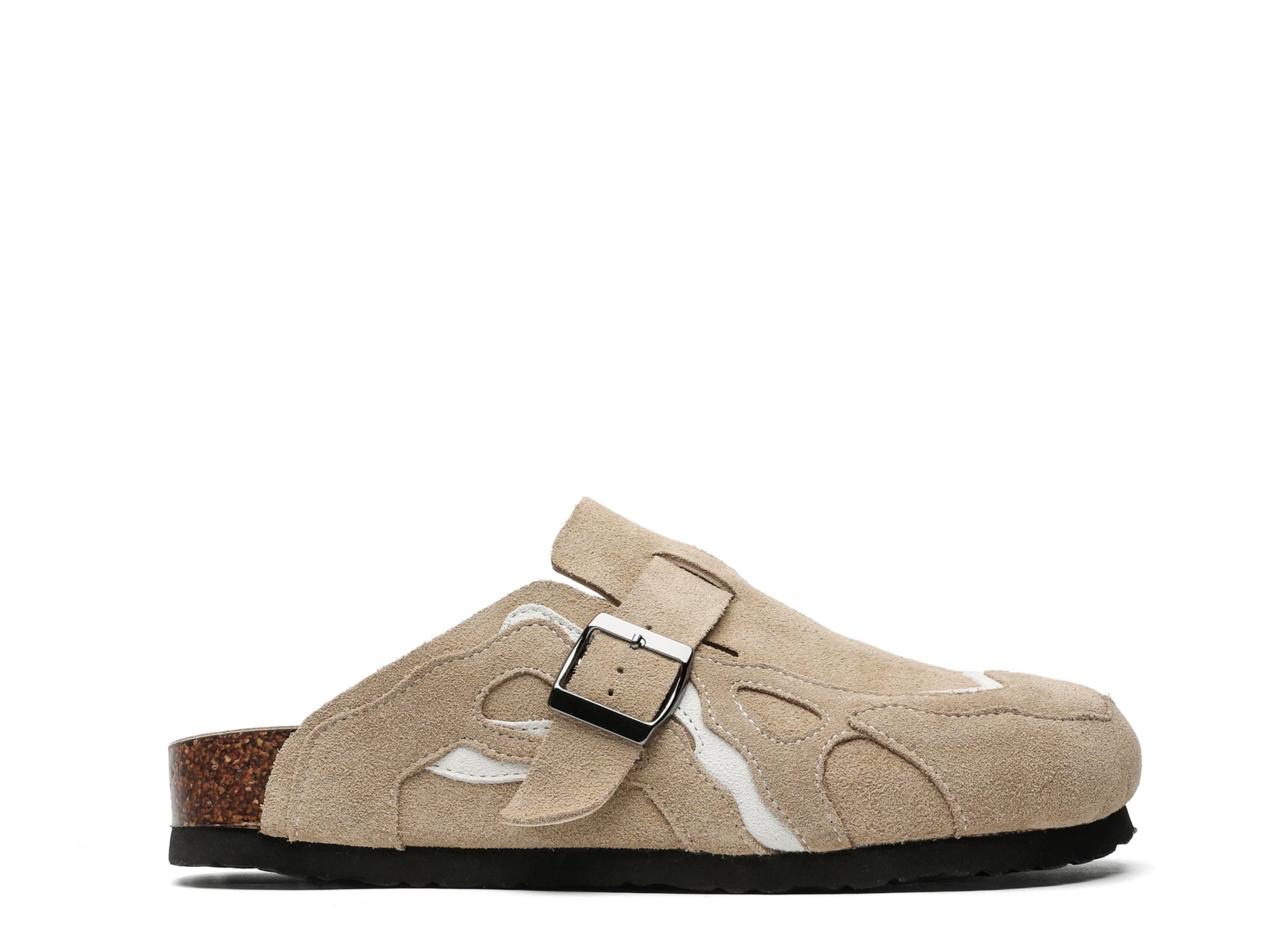 Flame Suede Clog