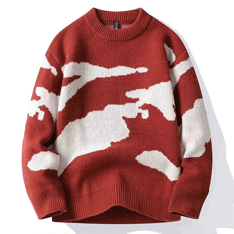 'Cloudy' Knitted Sweater - Strada Fashion