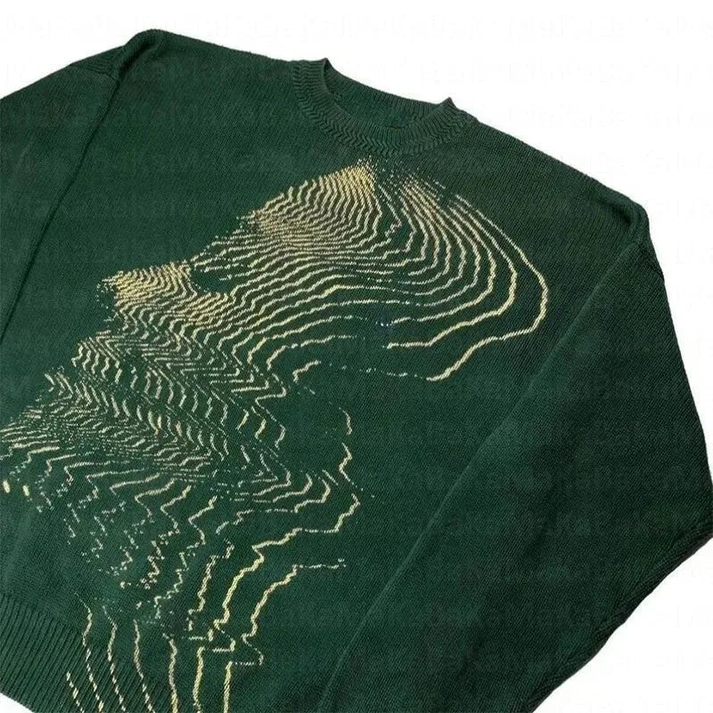 'Disorted' Knitted Sweater - Strada Fashion