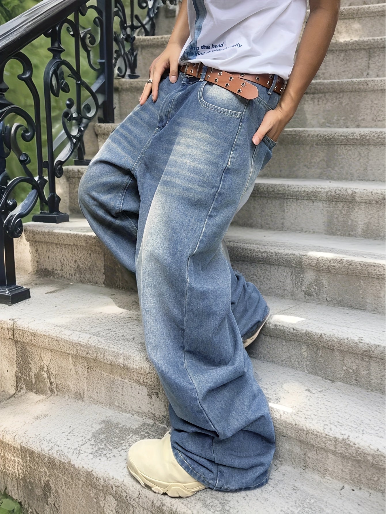 Jeans Oversize Street Wash