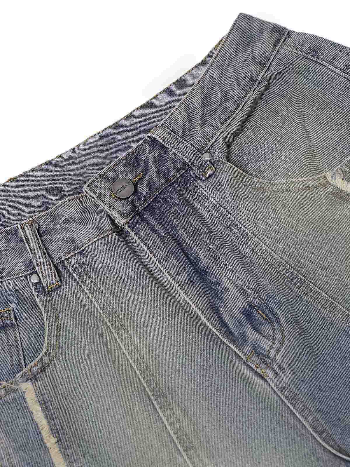 Jeans baggy effetto vissuto