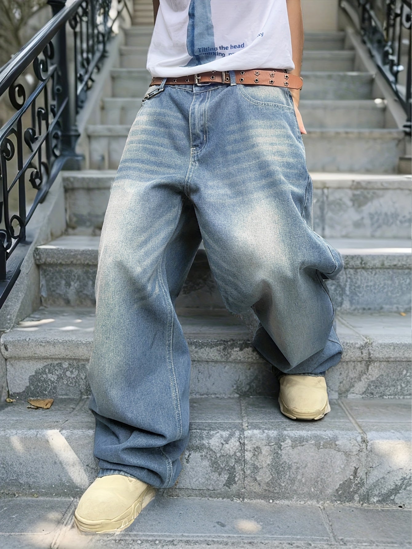 Jeans Oversize Street Wash