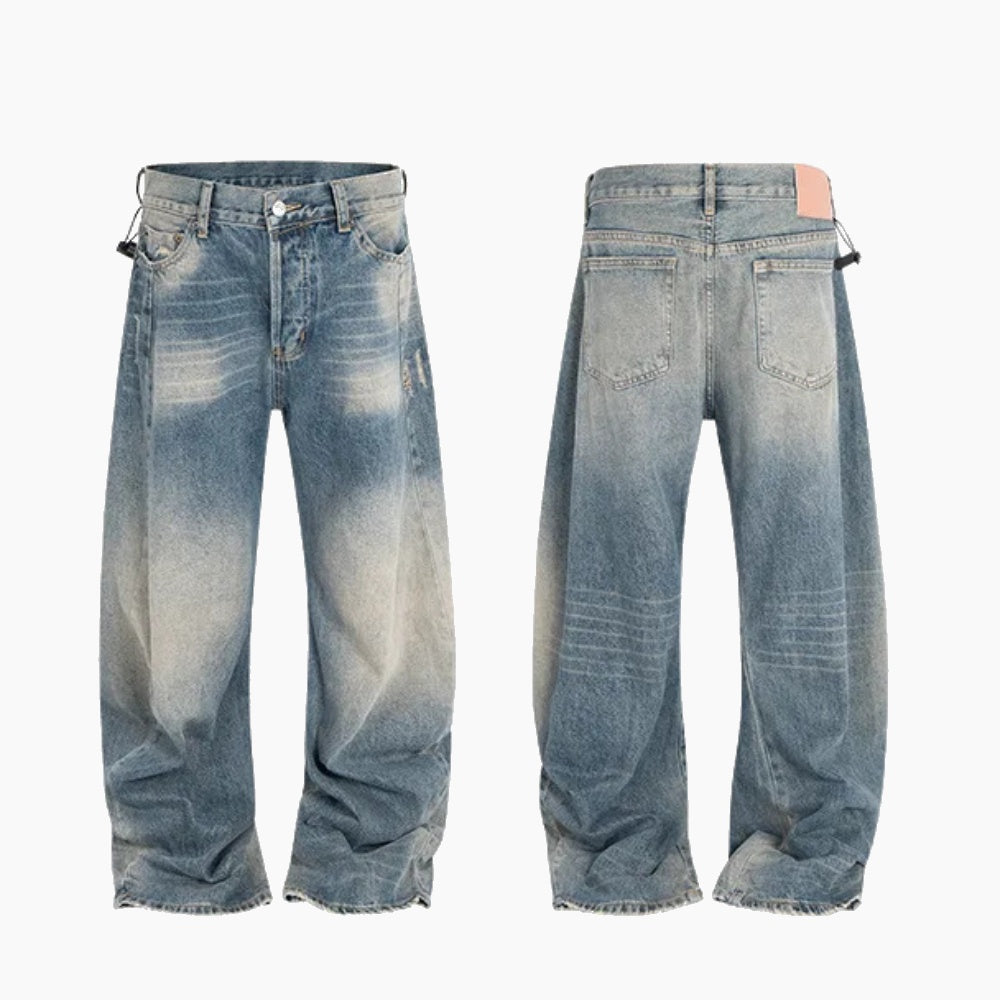 Distressed Baggy Jeans