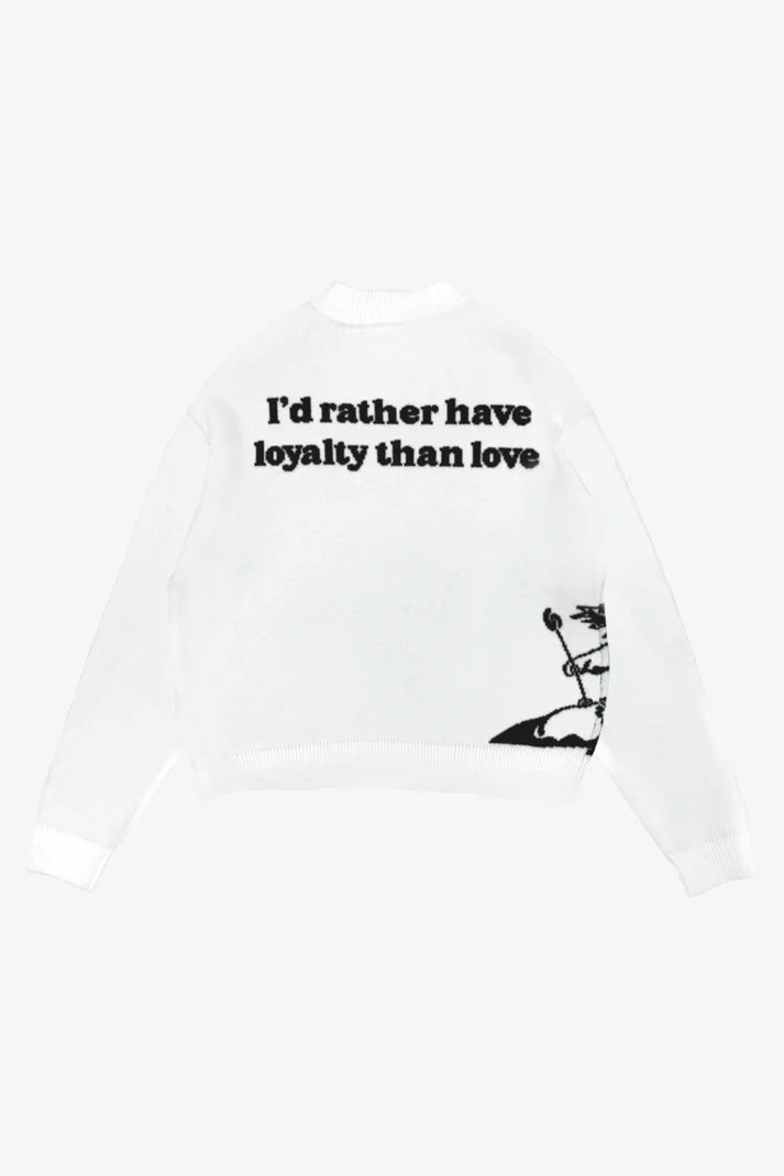 Amor Knitted Sweater - Strada Fashion