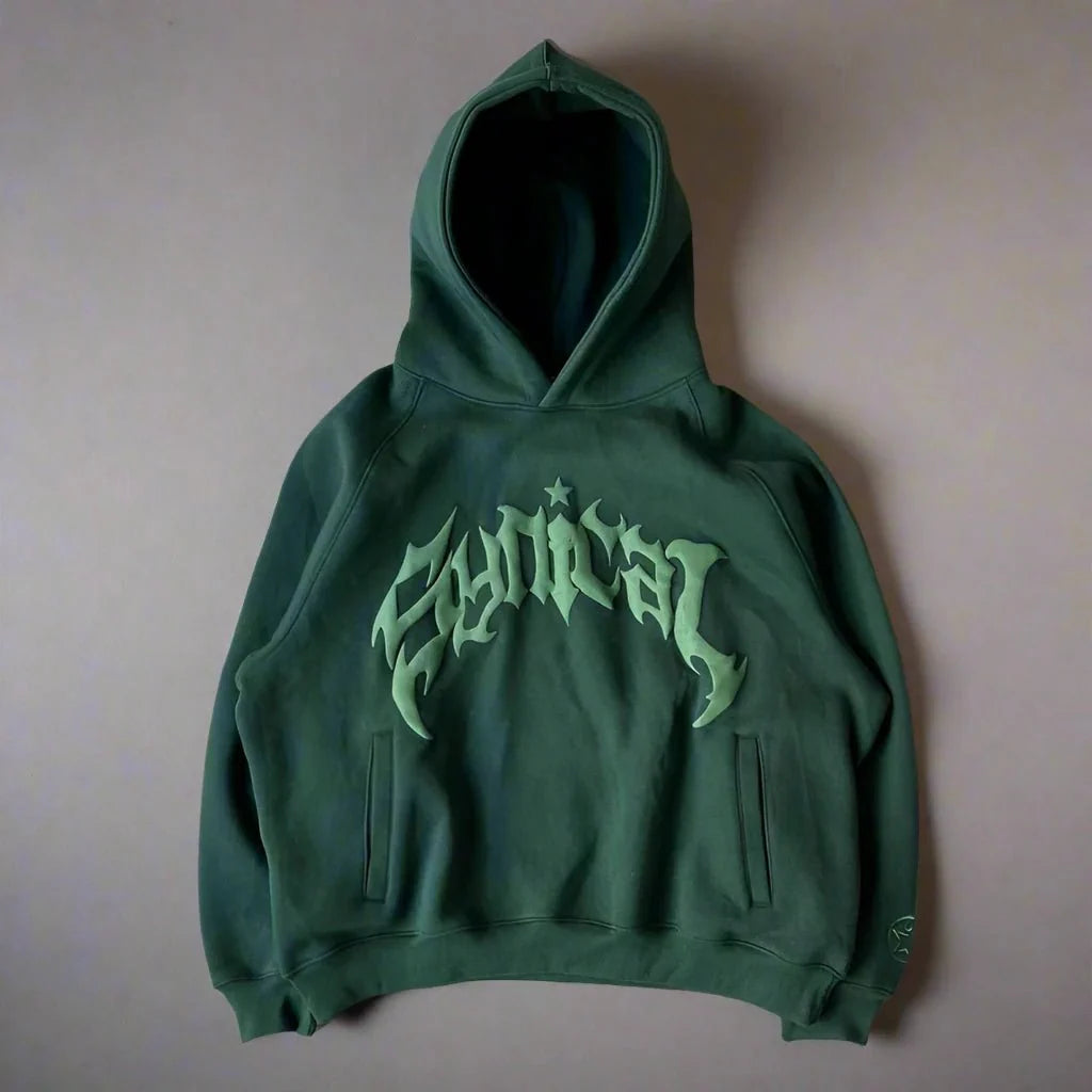 Long Sleeve Oversized Hoodie - Strada Fashion
