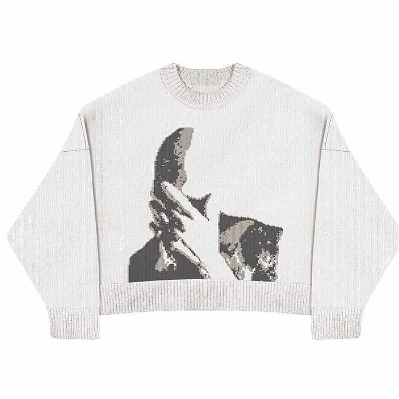 'Misty' Knitted Sweater - Strada Fashion