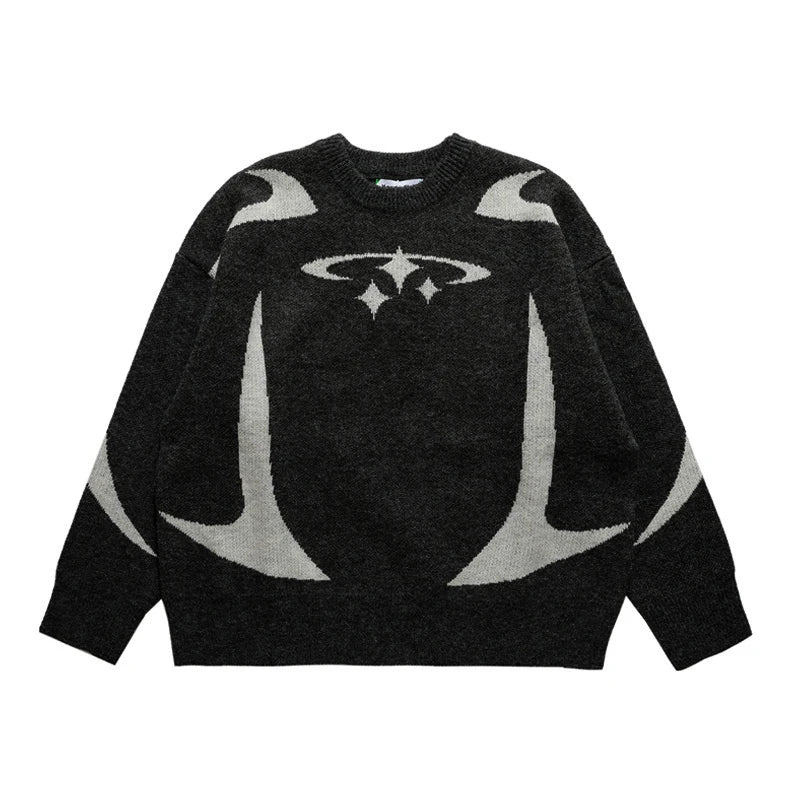 'Stars' Knitted Sweater - Strada Fashion