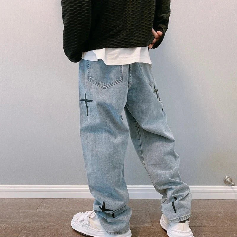 Streetwear Baggy Jeans - Strada Fashion