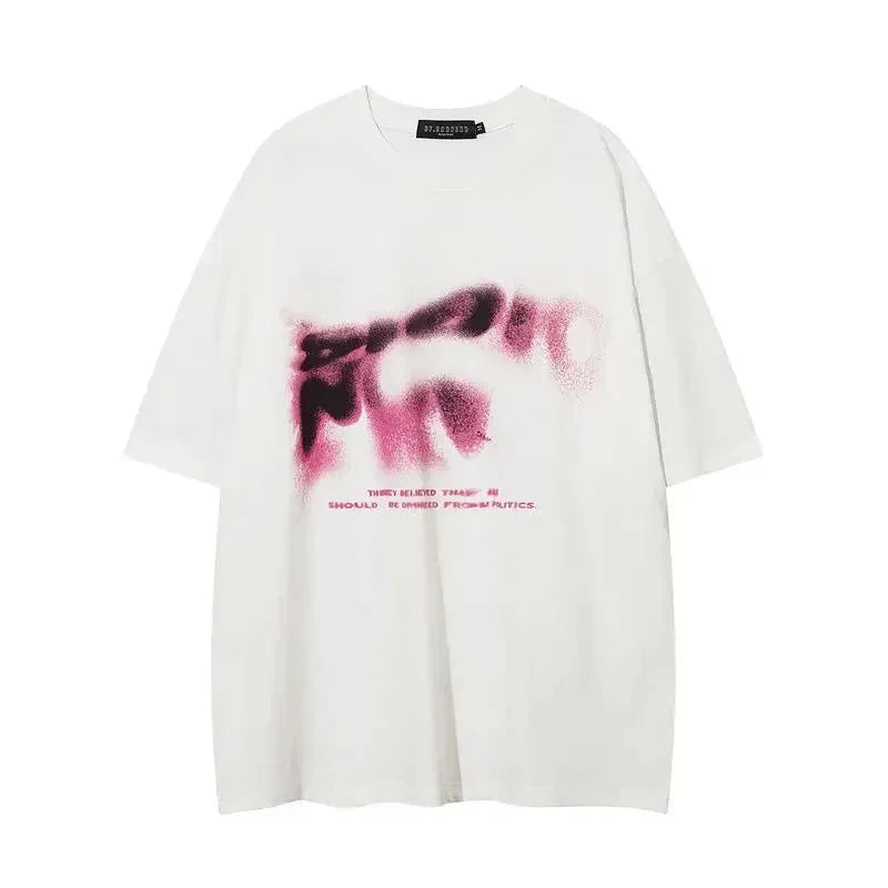 'Vague' Graphic T-shirt - Strada Fashion